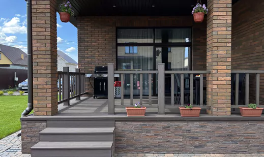 Ограждения из ДПК